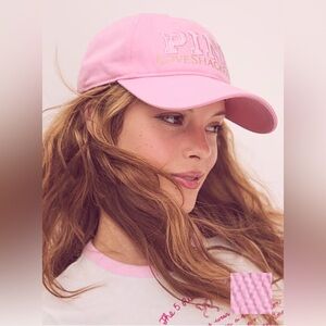 PINK x LoveShackFancy Baseball Hat Pink Lollipop